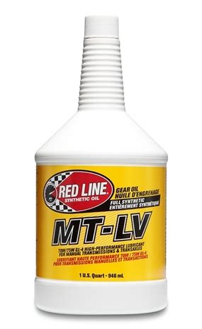 redline mt lv gear oil